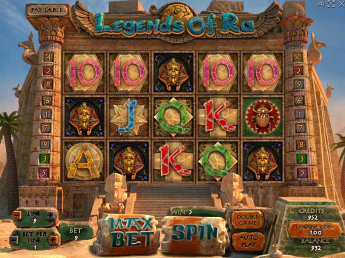 Демо Legends of Ra