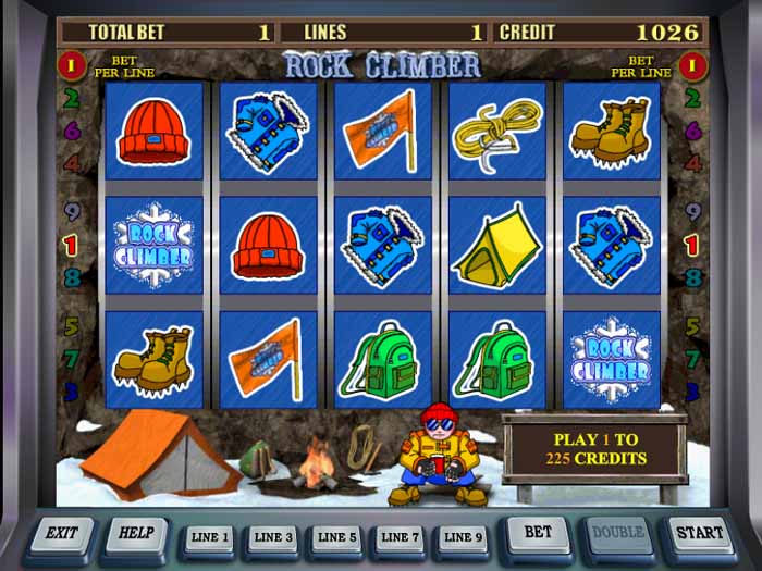 Демо Rock Climber