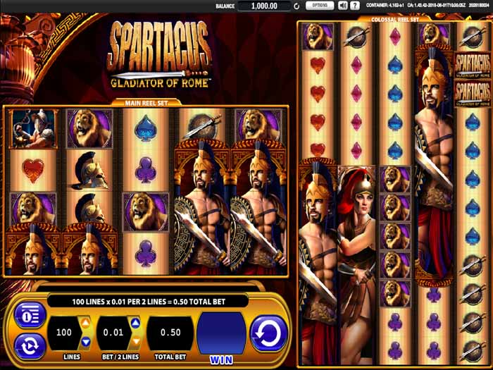 Демо Spartacus Gladiator of Rome