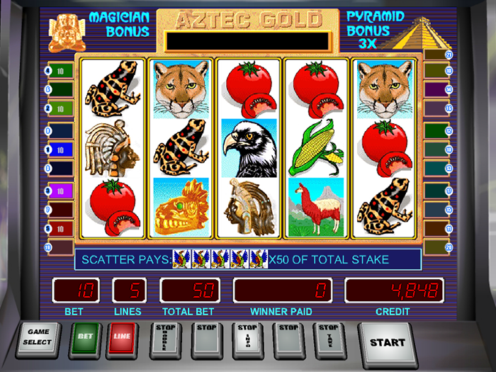 Демо Aztec Gold